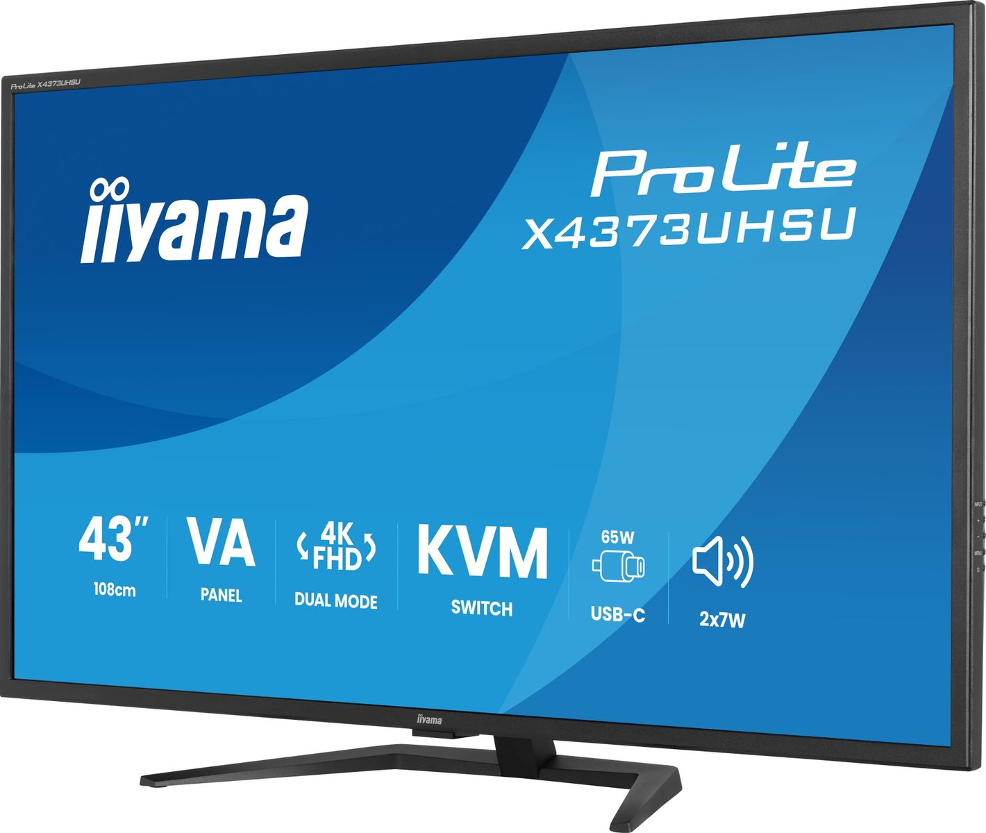 IIYAMA 43 VA-PANEL, 3840X2160 UHD