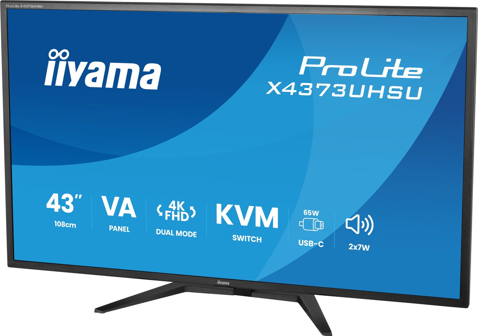 IIYAMA 43 VA-PANEL, 3840X2160 UHD