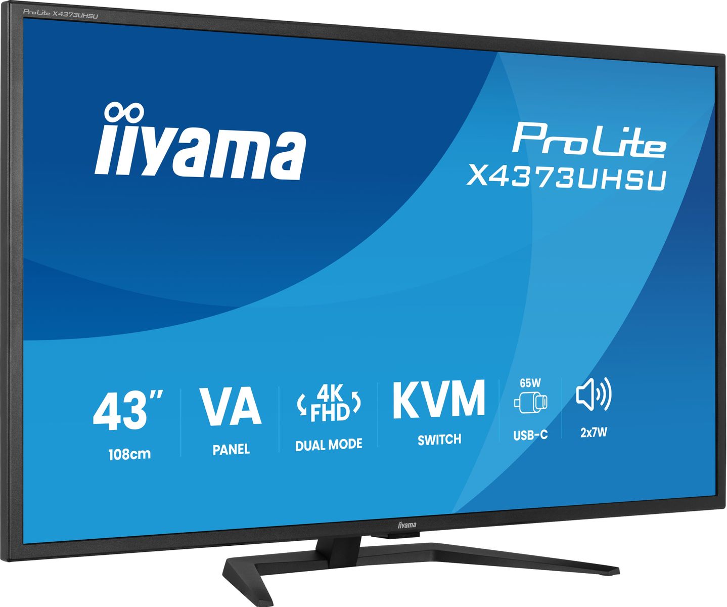 IIYAMA 43 VA-PANEL, 3840X2160 UHD