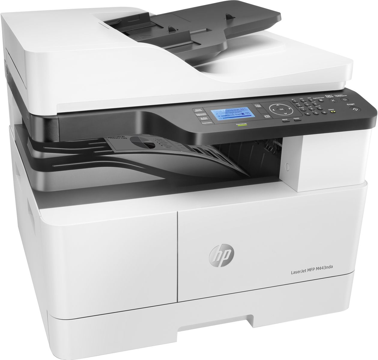 HP INC. HP LJ MFP M443NDA A3 ADF 24PPM ETH USB F/R 1YW