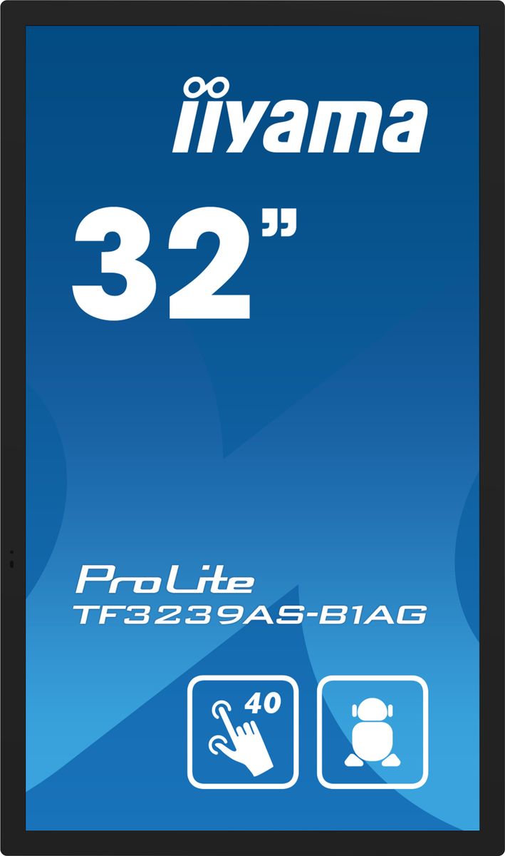 IIYAMA 32 Bonded PCAP 40-Points Touch Screen, 1920x1080
