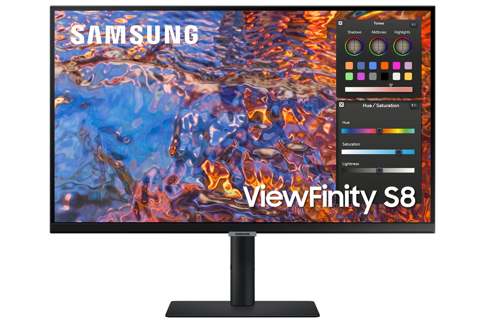 SAMSUNG S32B80P|MonitorHRM,UHD,CertificatoPantone,USB-C
