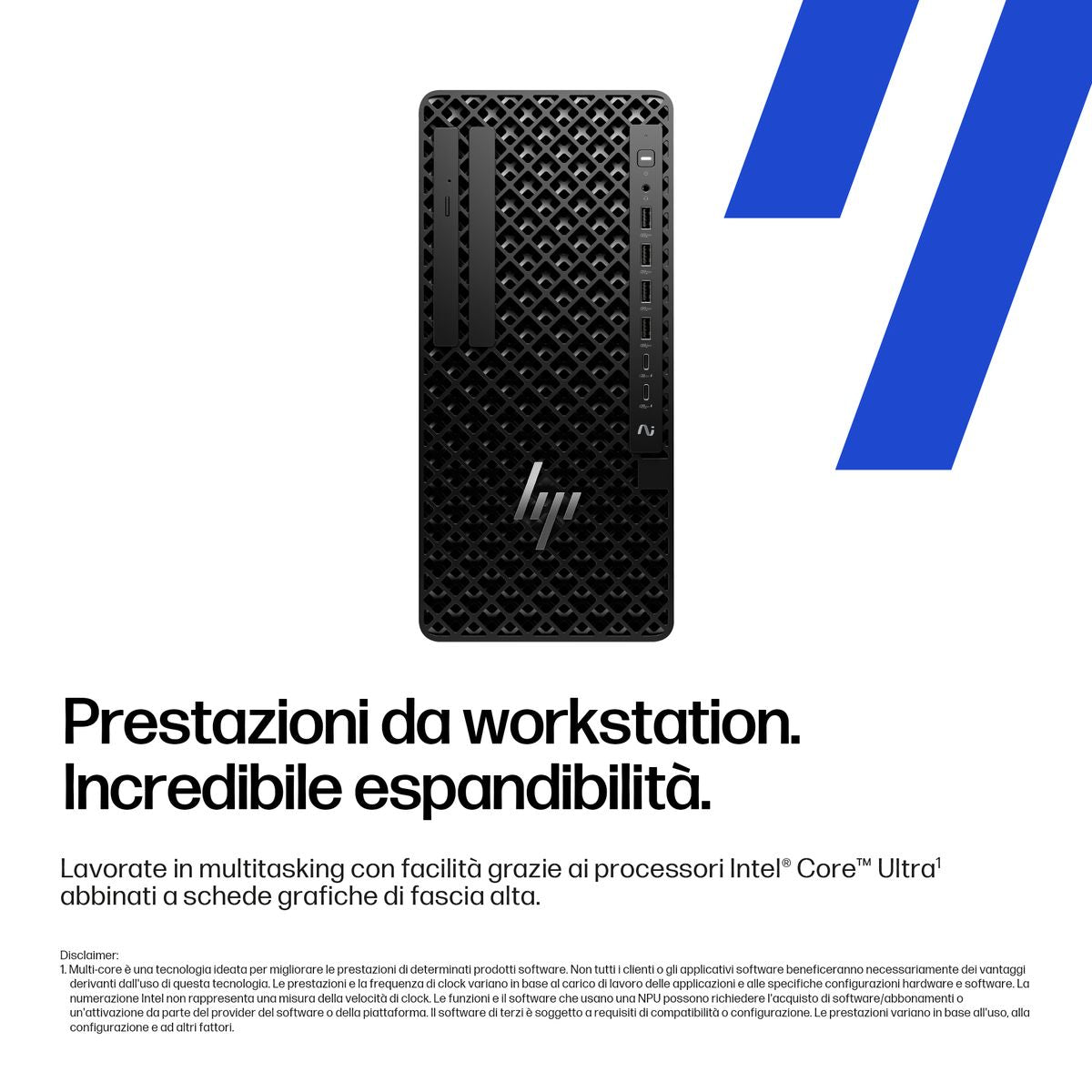 HP INC. Z1 G1I TWR ULTRA 9 285 32GB/1TB W11P 3YW