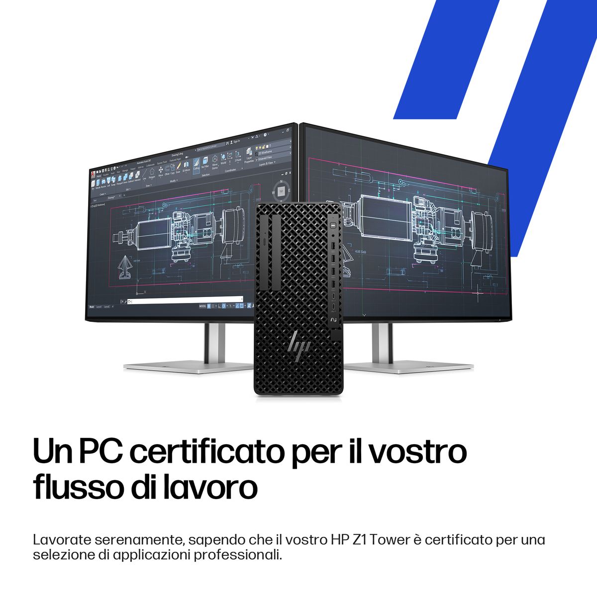 HP INC. Z1 G1I TWR ULTRA 9 285 32GB/1TB W11P 3YW