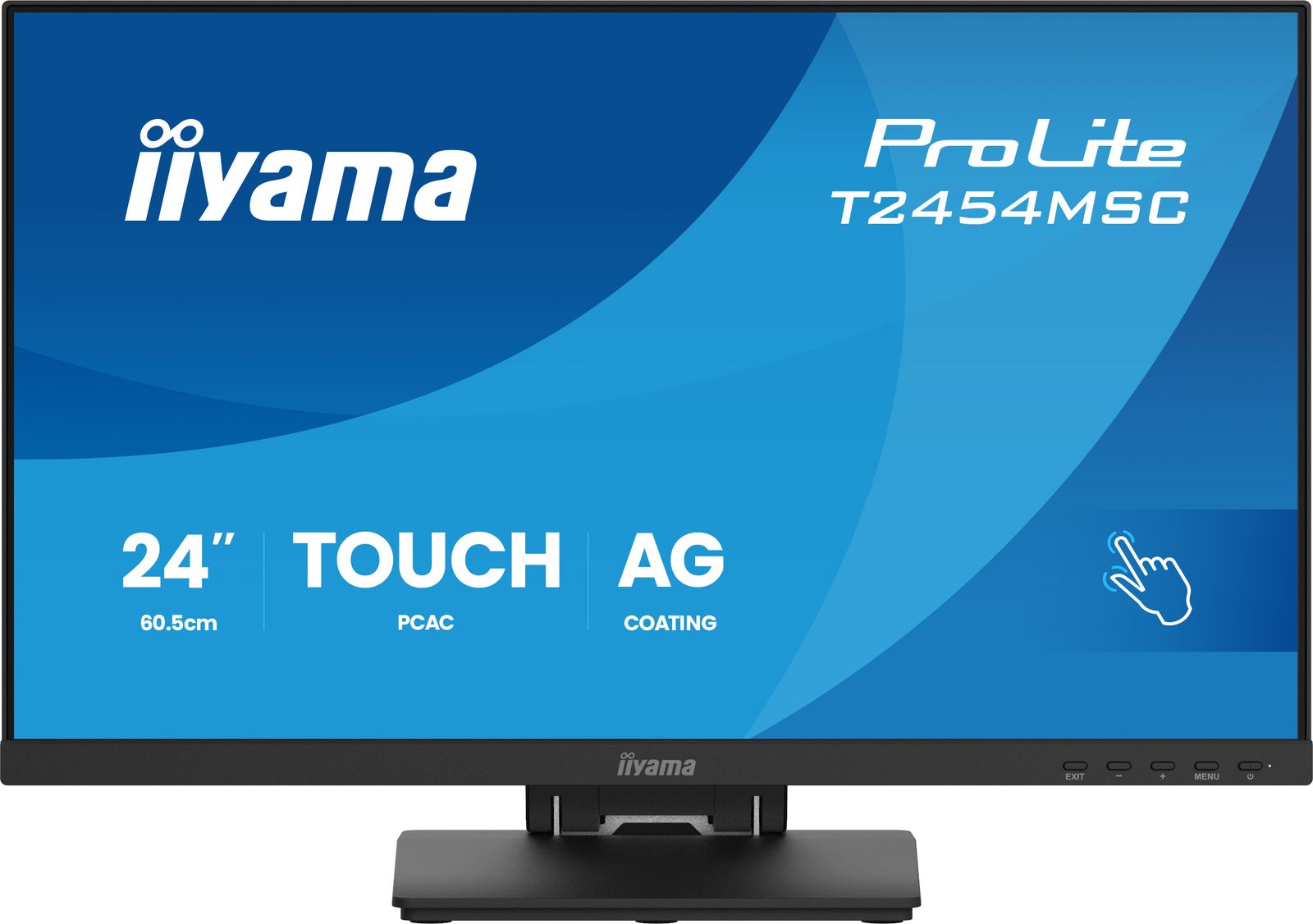 IIYAMA 24 PCAP 10P Touch, AG-coating