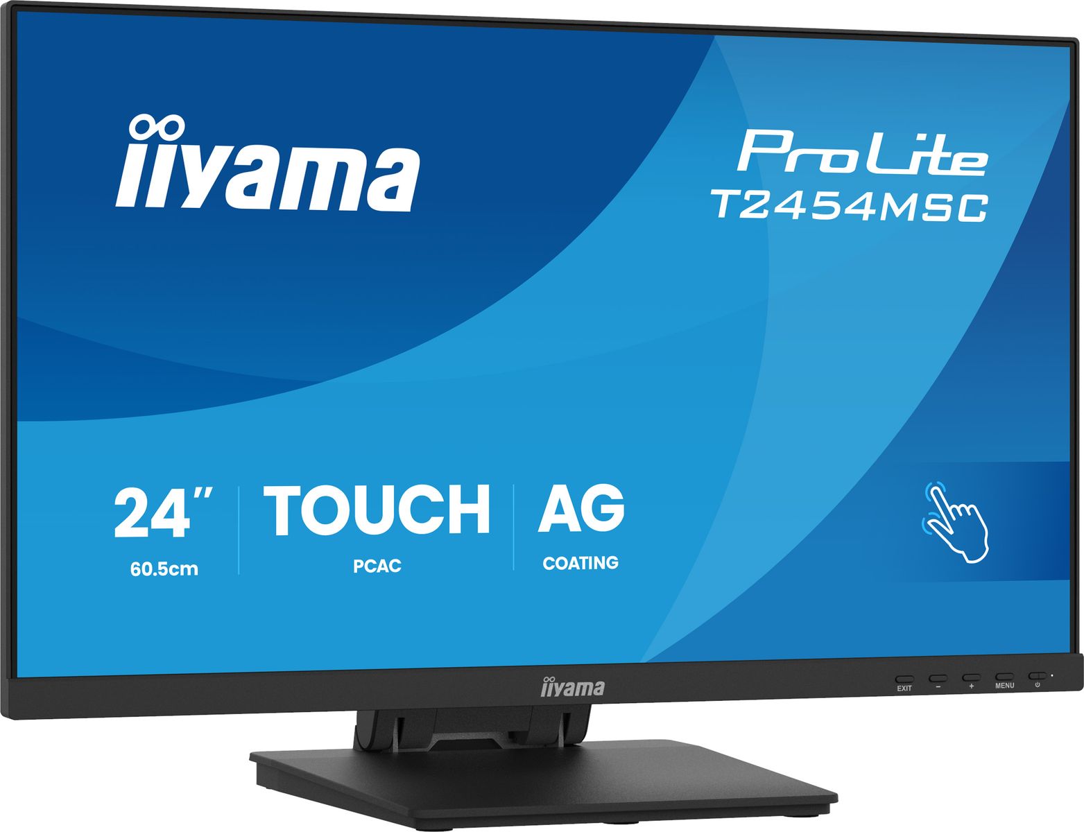 IIYAMA 24 PCAP 10P Touch, AG-coating