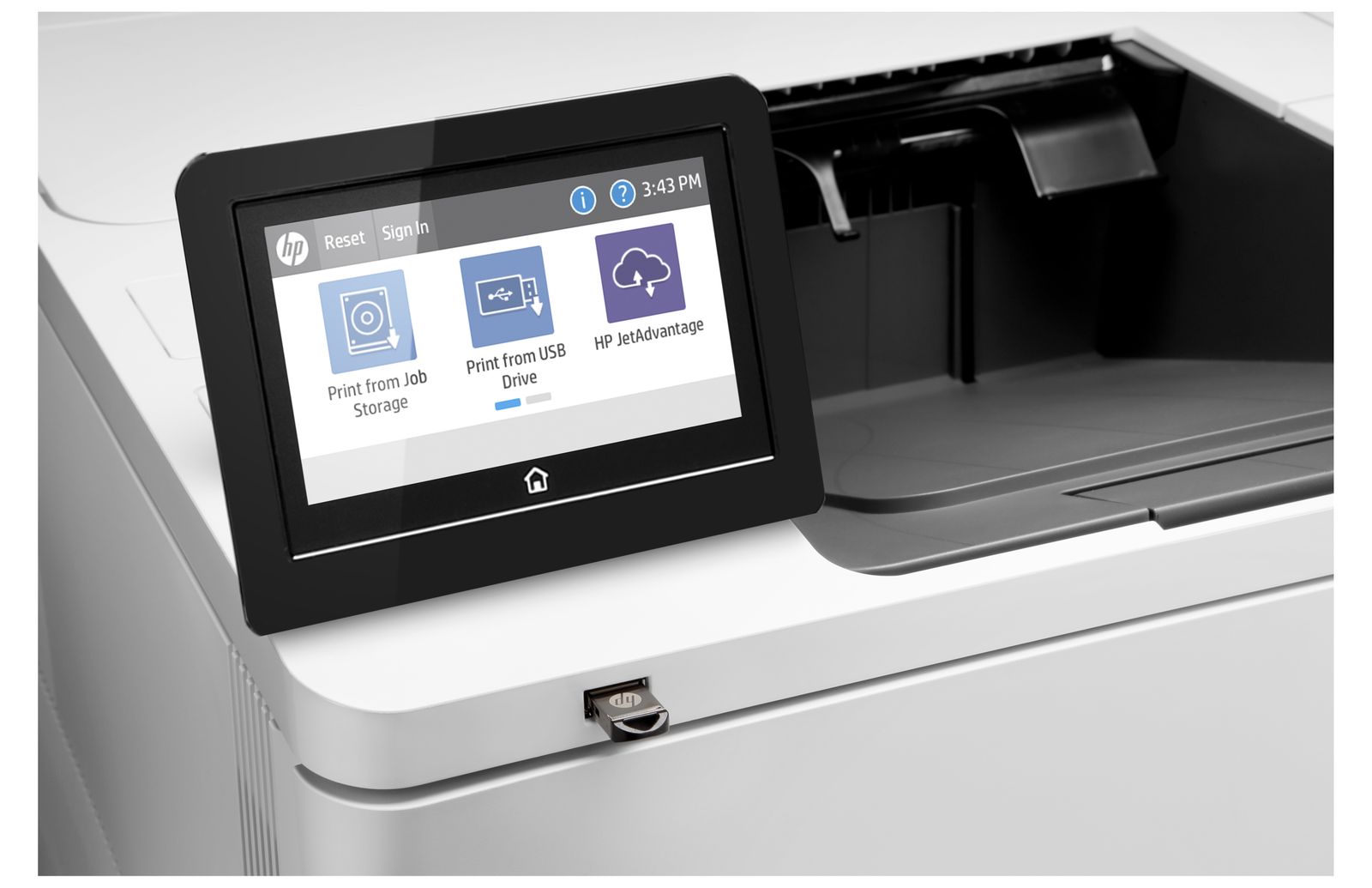 HP INC. HP LJ ENT M612DN 75PPM ETH USB F/R 1YW