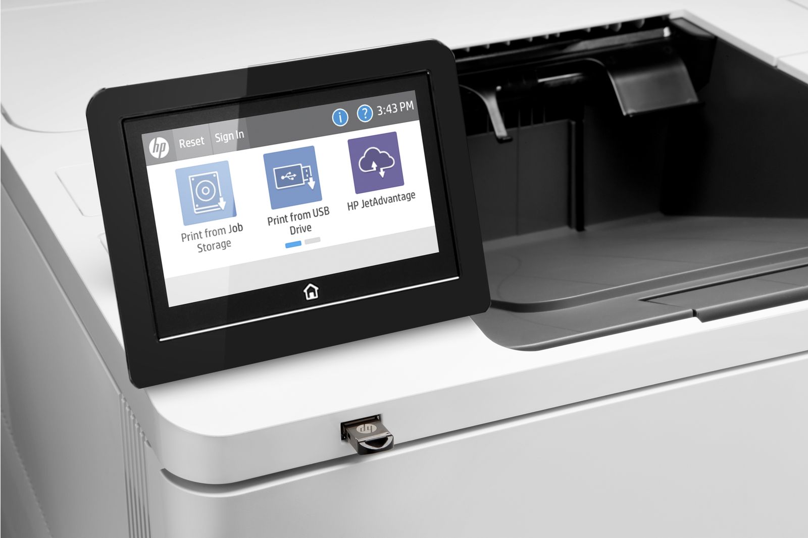 HP INC. HP LJ ENT M612DN 75PPM ETH USB F/R 1YW