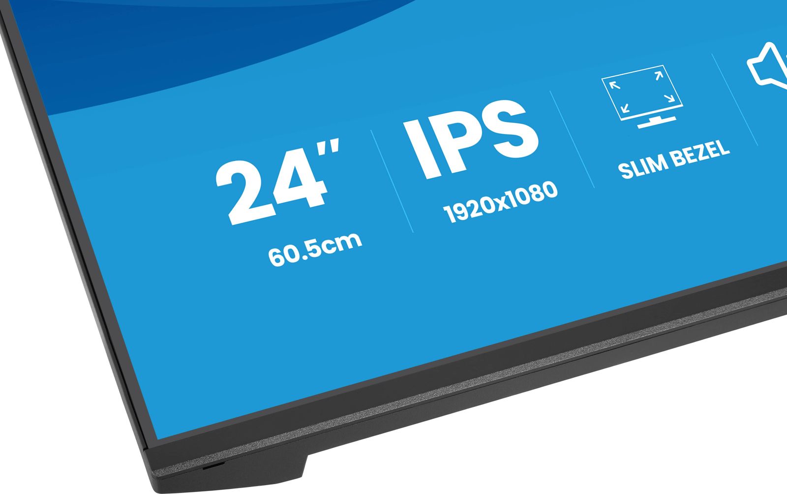 IIYAMA 24 IPS-panel, 1920x1080@120Hz 1ms 350cd/m²