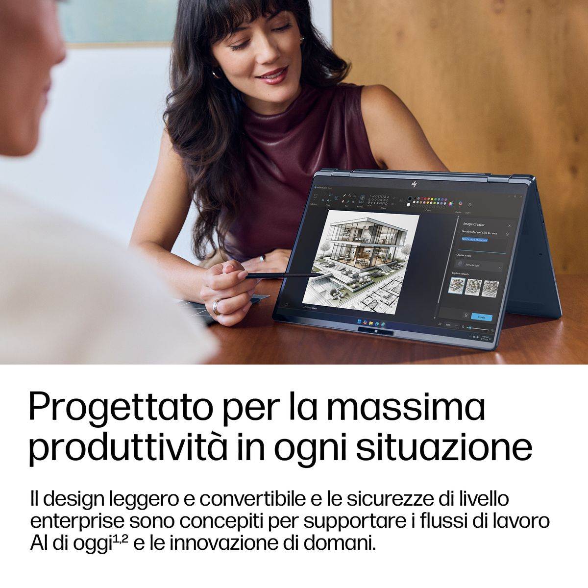 HP INC. XG2I FLIP UX7-358H 14TOLED 32/1 W11P 3YOFF BLUE