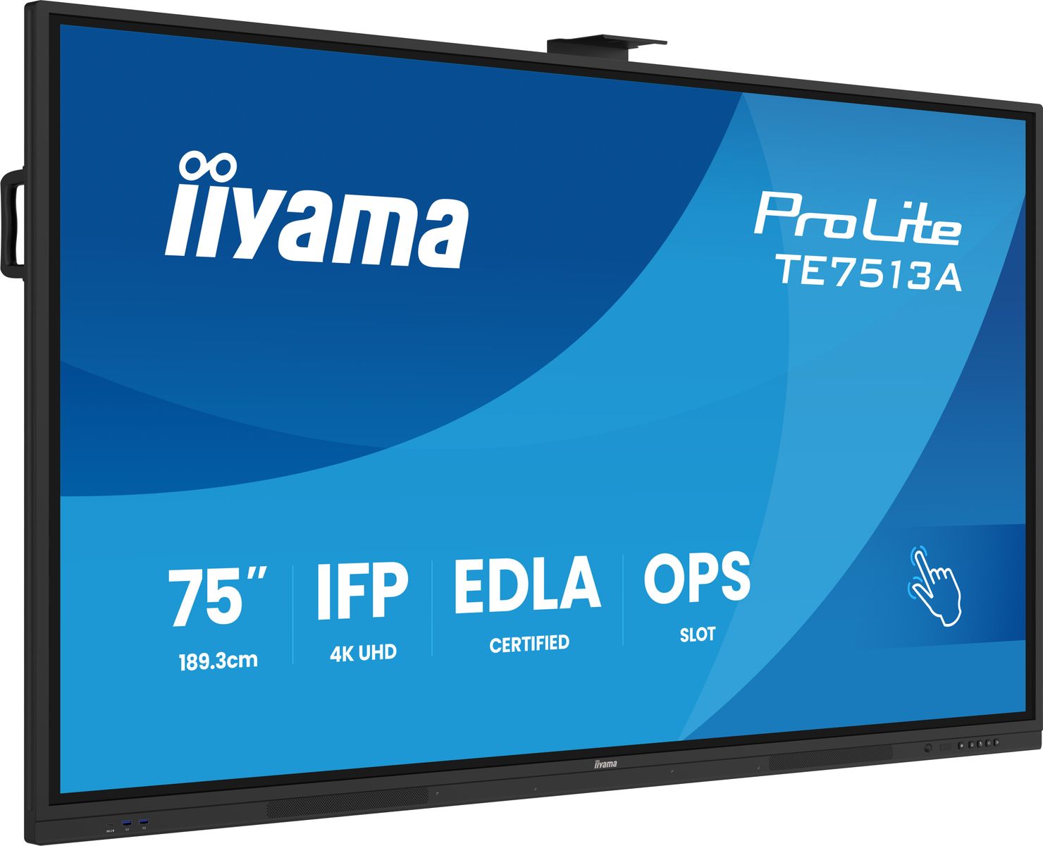 IIYAMA 75 iiWare21E andorid14 touch 8/128GB 3840x216