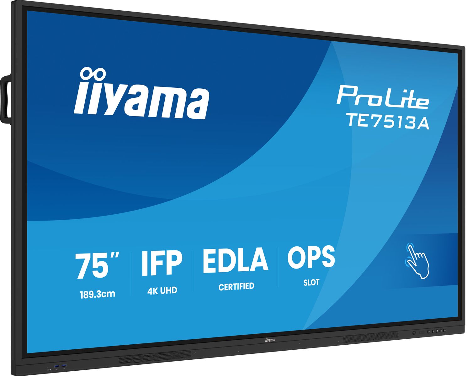 IIYAMA 75 iiWare21E andorid14 touch 8/128GB 3840x216