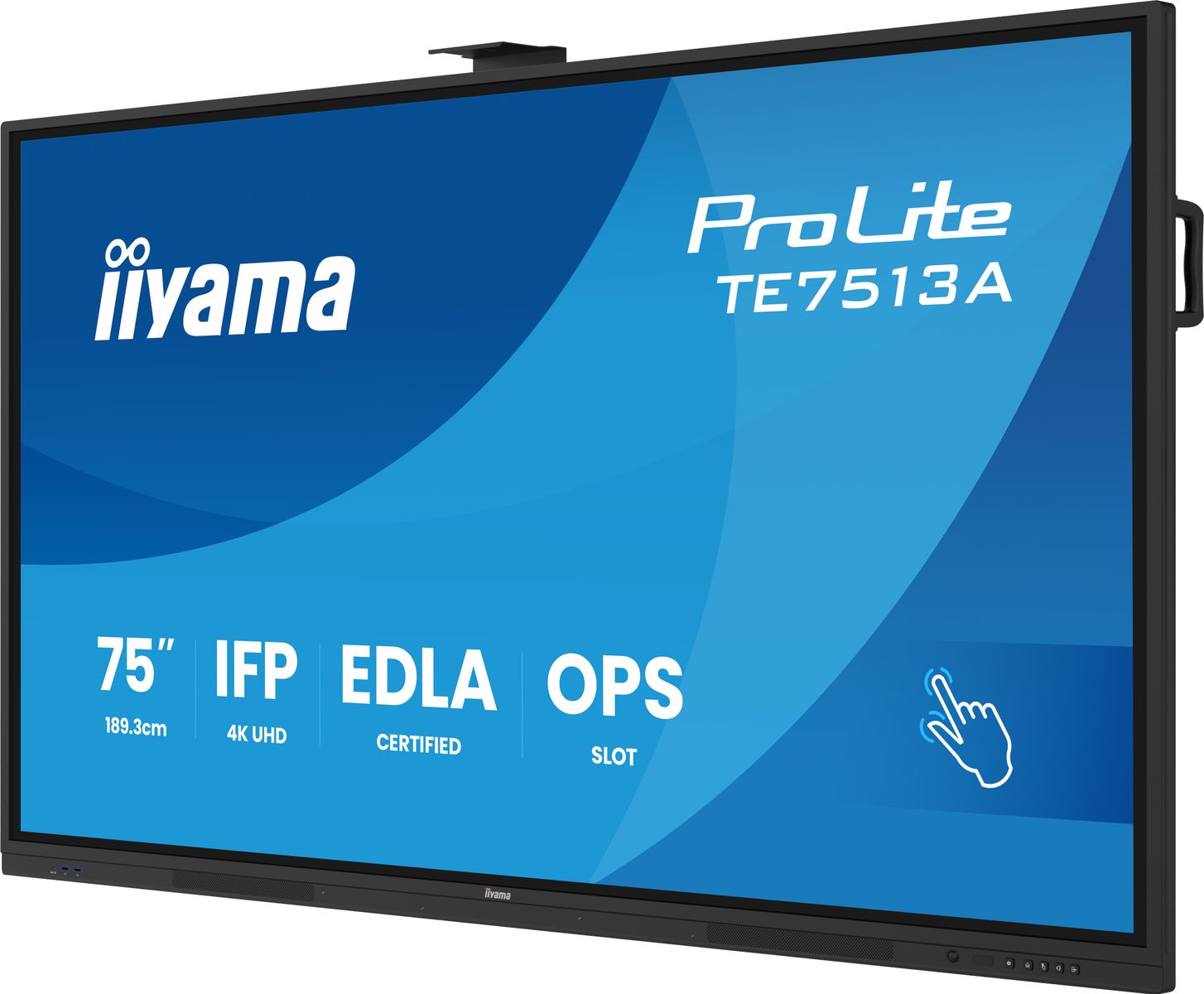 IIYAMA 75 iiWare21E andorid14 touch 8/128GB 3840x216