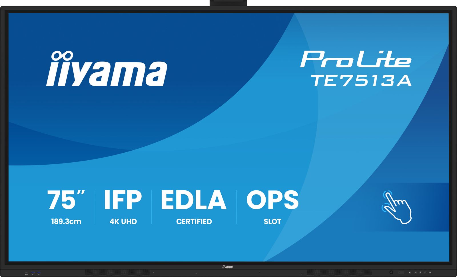 IIYAMA 75 iiWare21E andorid14 touch 8/128GB 3840x216