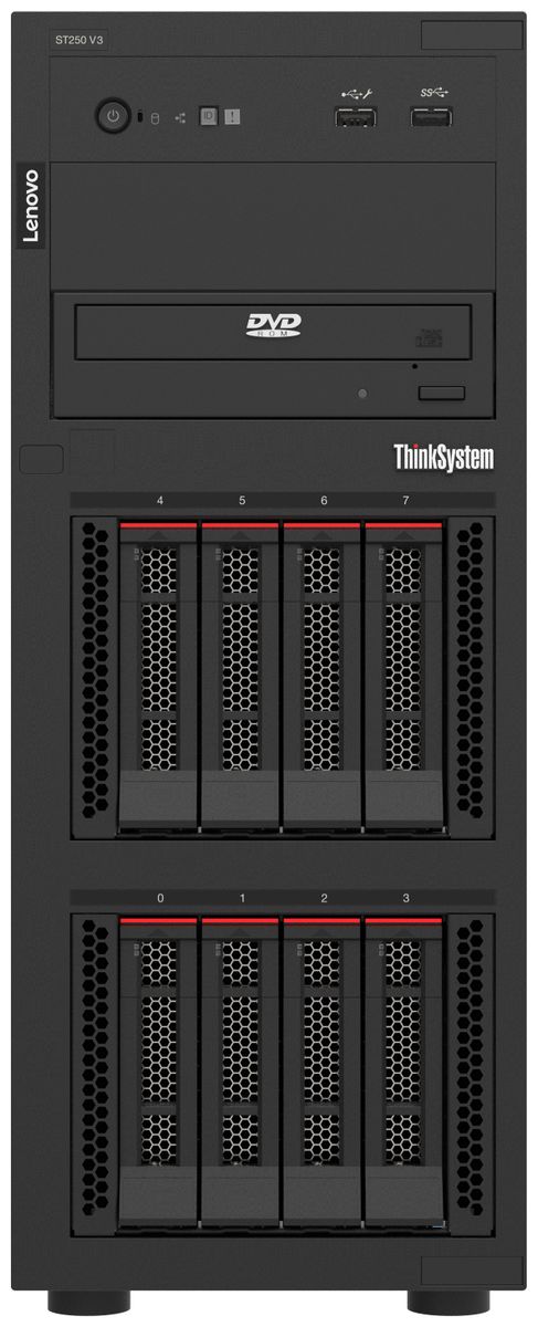 LENOVO ST250 V3 XEON 6315P 2.8GHZ 1X16GB OB 2.5HS 1X800W