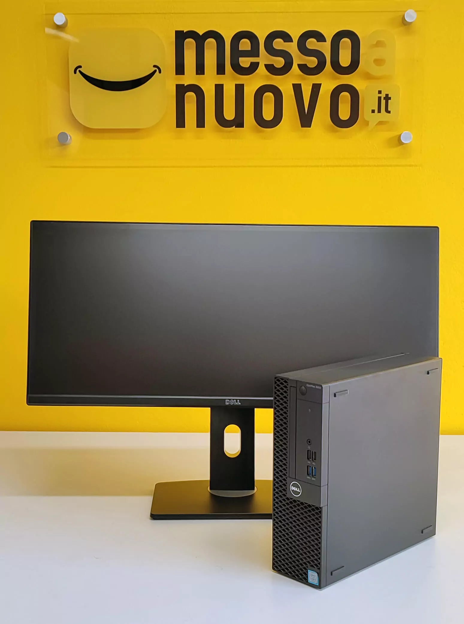 Dell OptiPlex 3050 SFF-Paket | Intel Core i5-6500 3,2 GHz | 16 GB RAM | SSD 512 GB | Windows 11 Pro Monitor DELL UltraSharp U2913WM LED IPS 29″ 2560×1080 Pixel FullHD 21:9