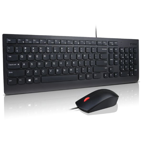 Black USB keyboard and mouse kit New