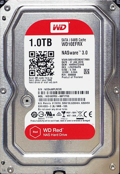 AS6102T NAS KOMPLETT MIT ZWEI WD RED FESTLAUFWERKEN WD10EFRX-68FYTN0 NASWARE 3.0