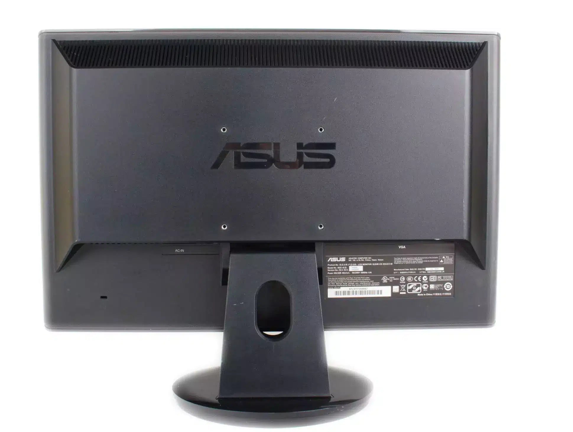 Asus VH222 Monitor 21.5" 1920x1080 FullHD Tempo di risposta 5ms Contrasto 1000:1 Luminosità 300 cd/m² VGA