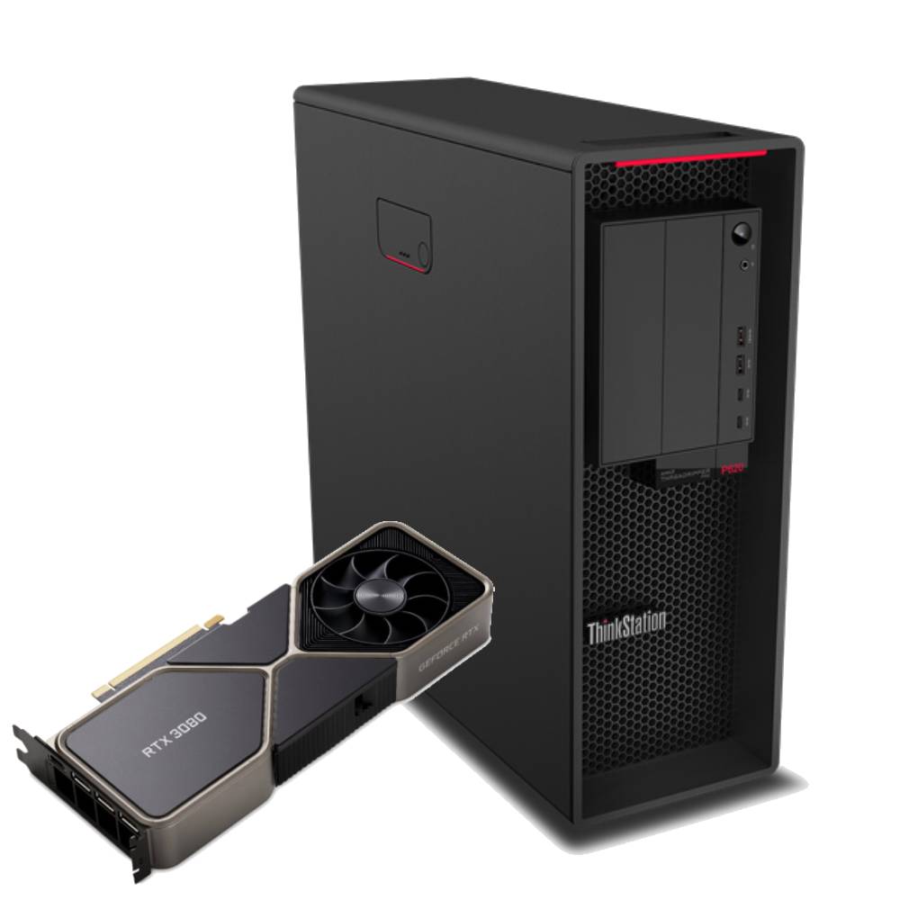 Lenovo ThinkStation P620 Workstation | AMD Ryzen Threadripper PRO 5975WX | Ram 64GB | SSD 2TB | Nvidia RTX 3080 10GB | Windows 11 Pro