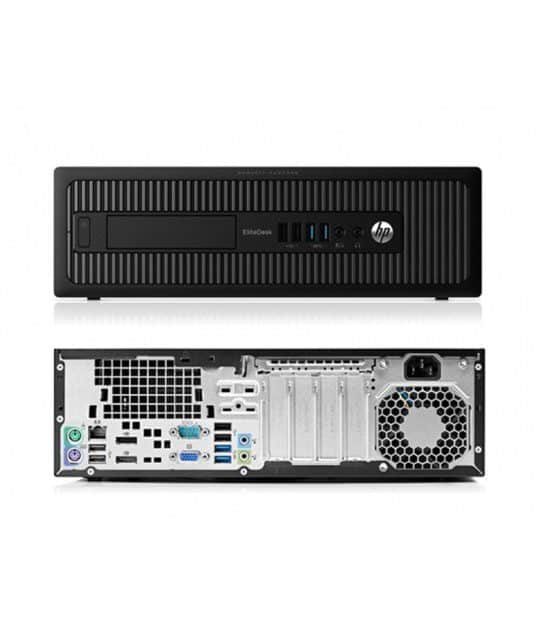 Bundle HP EliteDesk 800 G1 USDT | Intel Core i5-4570S | Ram 8 Gb | SSD 240Gb | Windows 10 Pro + Monitor 22" HP zr22w | WiFi