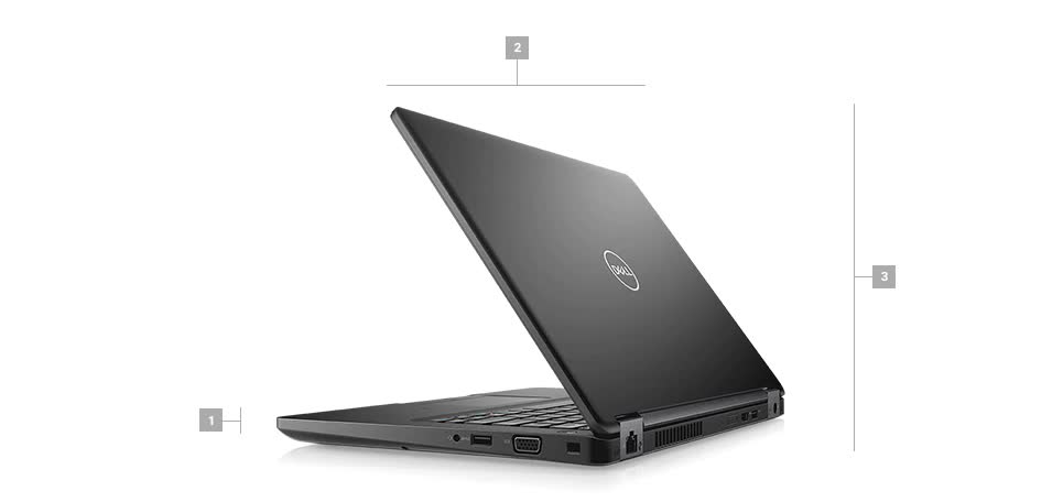 Dell Latitude 5490 Notebook 14" FullHD | Intel Core i5-8350U 1.7Ghz | 8Gb RAM | 256Gb SSD | Windows 10 Pro